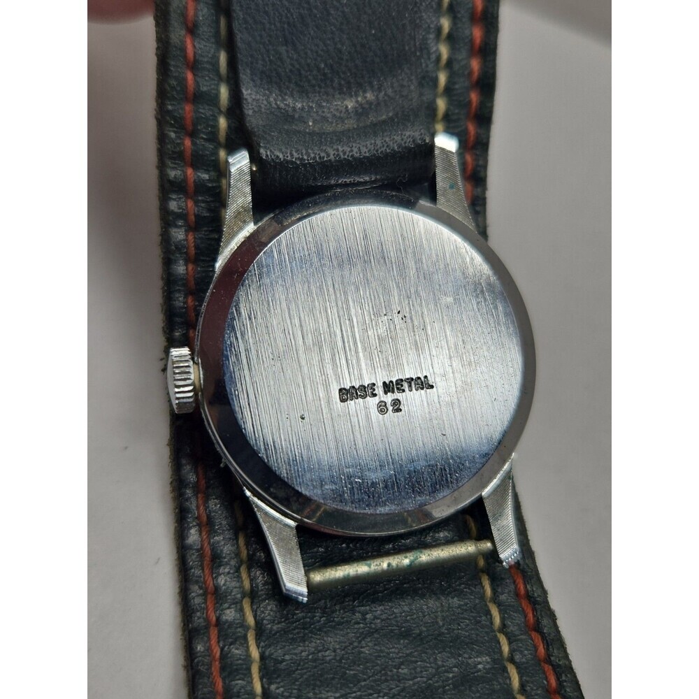 Vintage Bradley Mickey Mouse Swiss Made Walt Disney Mechanical Watch Blue Strap - Picture 14 of 14